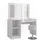 Vicco Vicco, Schminktisch, Sherry mit LED-Beleuchtung und Hocker (119.80 x 50.10 x 76 cm)