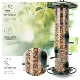 görges naturpharma gmbh Futtersäule für Samen, & Körner inkl. Vogelratgeber, Grün