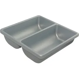 Agoform Scoop II Besteckeinsatz für Schubladen Kunststoff Silber