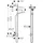 Hansgrohe Axor One Brauseset 75 1jet EcoSmart Brushed Nickel 48791820