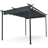 Blumfeldt Pergola 3 x 4 m Dunkelgrau
