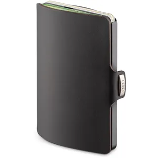 Audi Collection Audi 3152401300 Kartenetui Wallet Geldbörse Etui Geldscheinklammer, mit Ringe Logo, schwarz