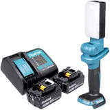 Makita, Arbeitsleuchte, DML 816 STX Akku Arbeitsleuchte 18 V 500 lm LED + 2x Akku 5,0 Ah + Ladegerät (500 lm)