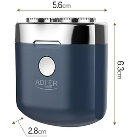 Adler Reiserasierer AD 2937 Blau