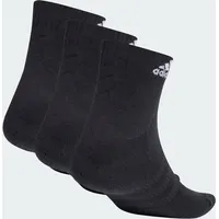 Adidas Cushioned Sportswear Ankle Socken 3 Paar Black / White 40-42