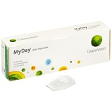 CooperVision MyDay Tageslinsen 30er Box-+ 1,25