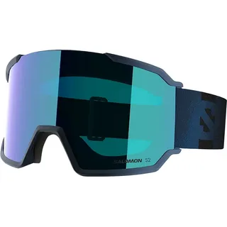 Salomon S/View 3 Ml Skibrille (Größe One Size, blau)