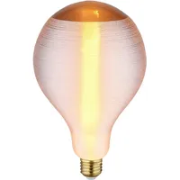 GLOBO LED-Leuchtmittel E27 - messing, Rauch
