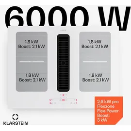 Klarstein Full House Induktionskochfeld mit Dunstabzug