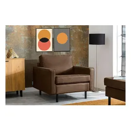 Konsimo Sessel Invia 98 x 87 x 0 cm Braun