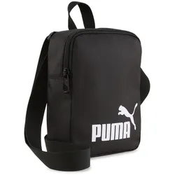 Umhängetasche PUMA "PHASE PORTABLE", schwarz (puma schwarz), Polyester, unifarben, Taschen