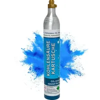 Bluecraft CO2-Kartusche 425g Kohlensäure für bis zu 60 Liter Sprudel Wasser | abgefüllt in Deutschland | für SodaStream geeignet
