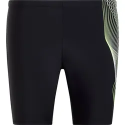 ENERGETICS Badehose He.-Badehose Norm Jammer M, BLACK/GREEN LIME, 7