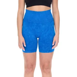 YOU DO YOU Damen Radhose Trainingshose stylische kurze Sport-Hose Yoga-Mode 904961 Blau - XS