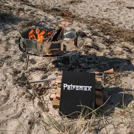 Petromax Windschutz modular 9 Segmente Edelstahl silber