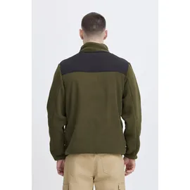 Blend Fleecepullover "BHMARIO Sweatshirt halfzipp", Gr. XL, forest night, , 47463845-XL