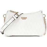GUESS Umhängetasche Betula Mini Crossbody Top Zip white