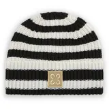 Codello Strickmütze (1-St) mit klassischen Streifen weiß
