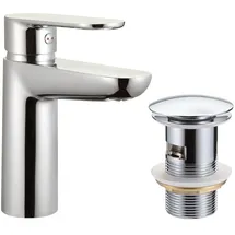 Primaster Prag Waschtischarmatur Verchromt