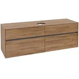 Villeroy & Boch Collaro Waschbeckenunterschrank 160 x 55 cm Kansas Oak