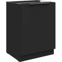 Küchen-Preisbombe Unterschrank SIENA 60 x 0 x 0 cm Schwarz