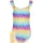 ZigZag Carly Badeanzug Gelb/Rosa 128