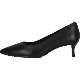 CLARKS Schuhe Adela Court mit Komfort-Fußbett und vielseitig-elegantem Look 1216 Black Leather 37.5 - Schwarz - 37,5