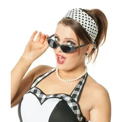 Rockabilly Kostümset 4-teilig - OS