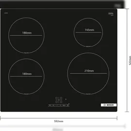Bosch PUE61RBB6E Induktionskochfeld