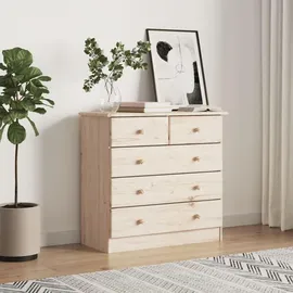 vidaXL Kommode Alta 77 x 73 x 35 cm Beige