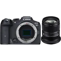 Canon EOS R7 + RF 50 mm F1,8 STM + Objektivadapter EF-EOS R