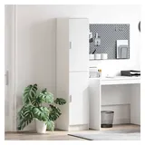 vidaXL Highboard 35 x 168 x 39 cm Weiß