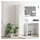 vidaXL Highboard 35 x 168 x 39 cm Weiß
