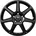 Schwarz Alufelge 16 Zoll ET43 5x112 ML57 1