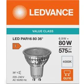 LEDVANCE LED-Reflektorlampe 4099854055331 6,9W GU10 neutralweiß 1 St.