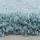 Ayyildiz Fluffy 3500 Hochflorteppich 120 cm blau
