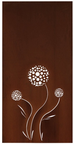 FLORAWORLD Sichtschutz »Leone«, Stahl, HxL: 158 x 90 cm - braun
