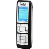 Aastra 622D Mobilteil, Farbdisplay, Rufnummernanzeige, Freisprechfunktion, Bluetooth, USB-Anschluss, DECT - Schwarz/Silber