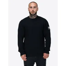Lonsdale Moycullen Sweatshirt Schwarz/Weiß L
