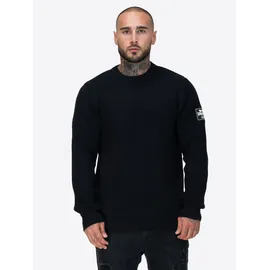 Lonsdale Moycullen Sweatshirt Schwarz/Weiß L