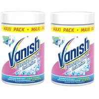 Vanish Fleckenentferner Oxi Action Crystal weiß Pulver 1 kg – 2 Stück