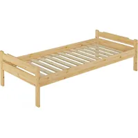 Erst-Holz Erst-Holz® Bett, Kiefer massiv 90x200 Einzelbett Singlebett Massivholzbett Rollrost 60.31-09