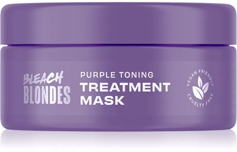 Lee Stafford Bleach Blondes Purple reign Maske neutralisiert gelbe Verfärbungen 200 ml