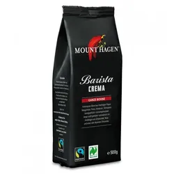 Mount Hagen Röstkaffee Arabica Barista  ganze Bohne bio 500g