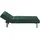 Atlantic Home Collection Pierre Chaiselongue, Polyester, Grün, 180 x 86 x 86 cm