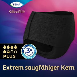 TENA Silhouette Plus L noir 8 St.