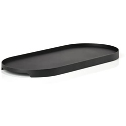 Zone Denmark - Singles Metall-Tablett oval, 16 x 35 cm, schwarz
