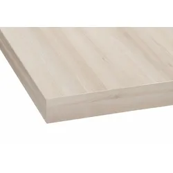 Arbeitsplatte OPTIFIT "Mats", braun (akaziefarben), B:180cm H:2,8cm T:60cm, Spanplatte, Tischplatten, 28 mm stark