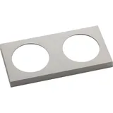 Berker Abdeckrahmen Integro Pure 2-fach Weiß