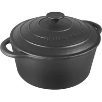 Kinghoff Gusseisen Kochtopf 22 cm rund